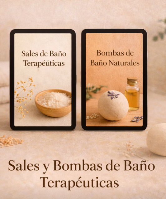 Ebook Sales y Bombas de Baño Terapéuticas + 2 BONOS