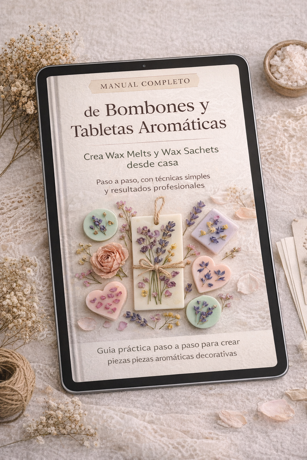 MANUAL DE BOMBONES Y TABLETAS AROMATICAS + 13 BONOS DE REGALO