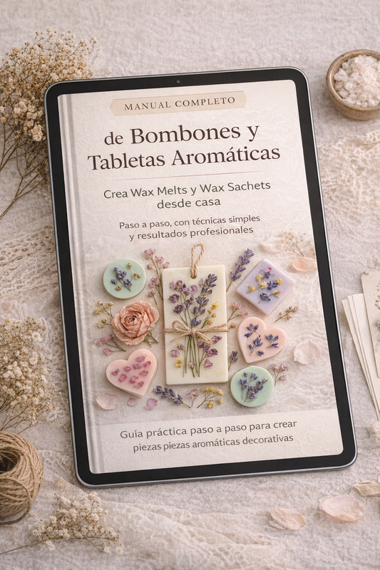 MANUAL DE BOMBONES Y TABLETAS AROMATICAS + 13 BONOS DE REGALO